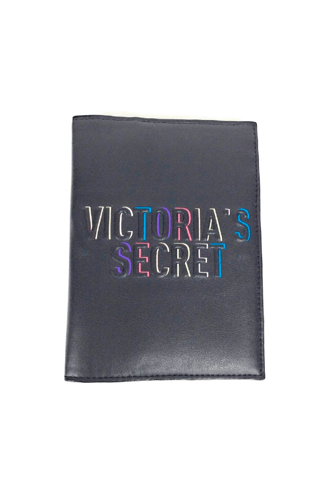 ОБКЛАДИНКА НА ПАСПОРТ BLACK LOGO Victoria`s Secret
