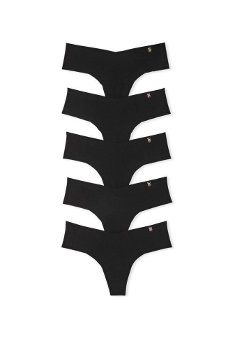 ПОДАРУНКОВИЙ НАБІР 5-PACK BLACK THONG Victoria`s Secret