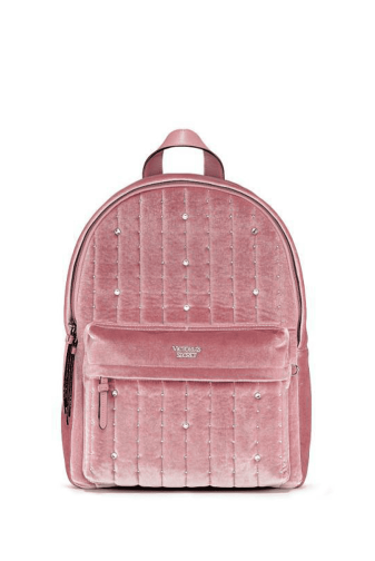 РЮКЗАК PINK VELOUR Victoria`s Secret