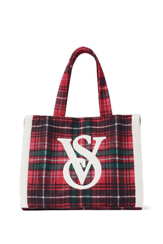СУМКА RED PLAID Victoria`s Secret