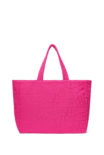 СУМКА ПЛЮШЕВА NEON PINK Victoria`s Secret