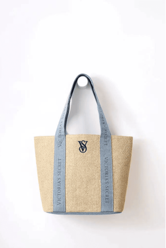 СУМКА ПЛЯЖНА DENIM STRAW Victoria`s Secret