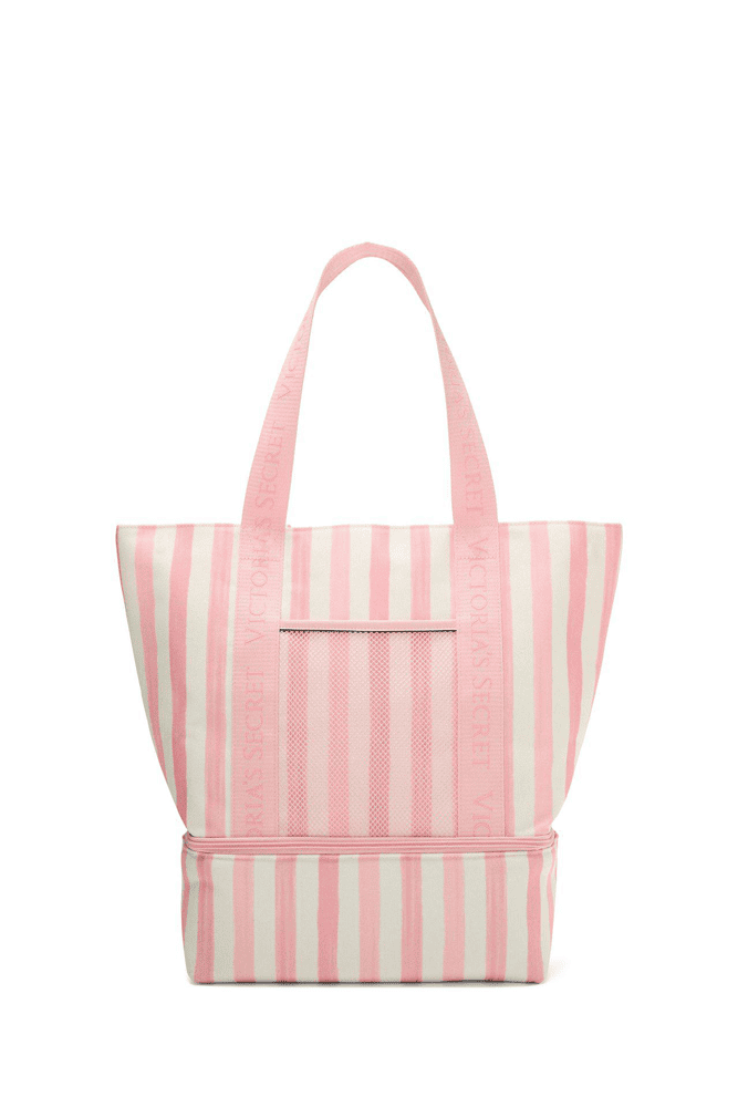 СУМКА ПЛЯЖНА PINK STRIPE Victoria`s Secret