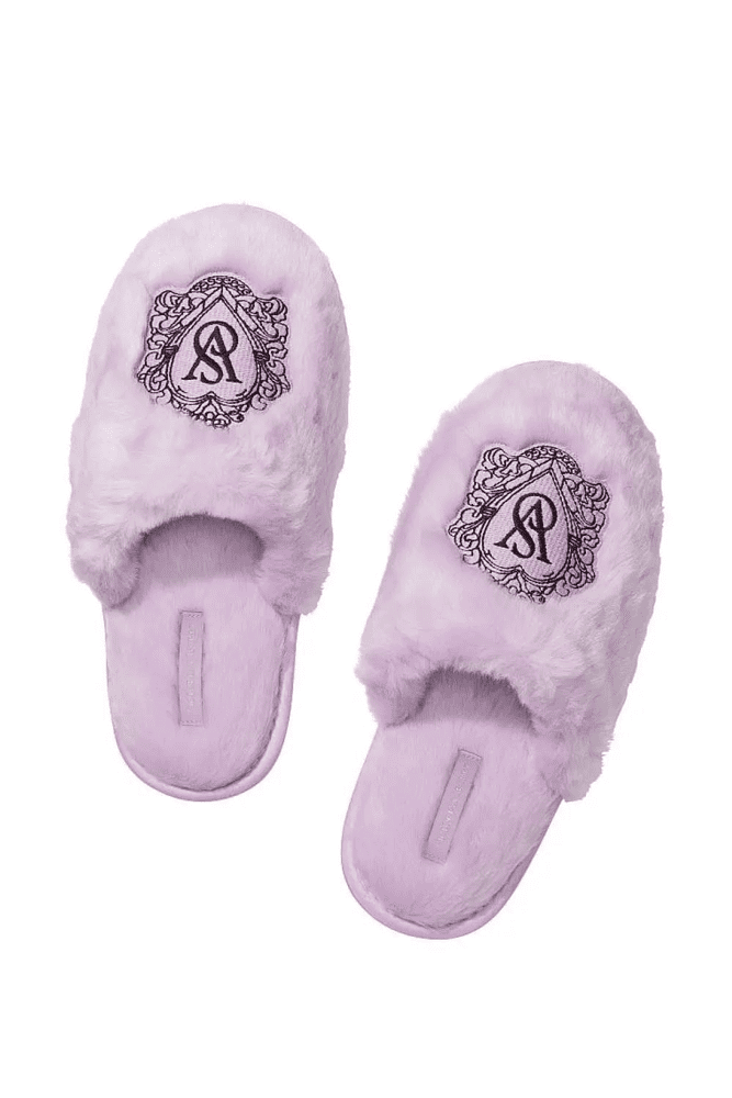 ТАПОЧКИ PLUSH VIOLET LOGO Victoria`s