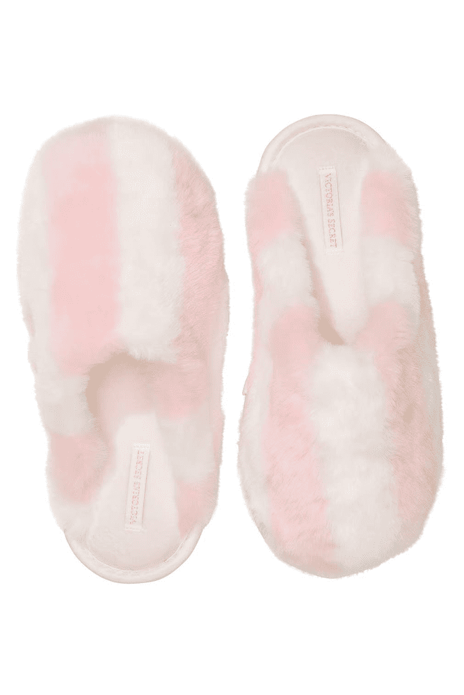 ТАПОЧКИ PLUSH PINK STRIPE Victoria`s Secret