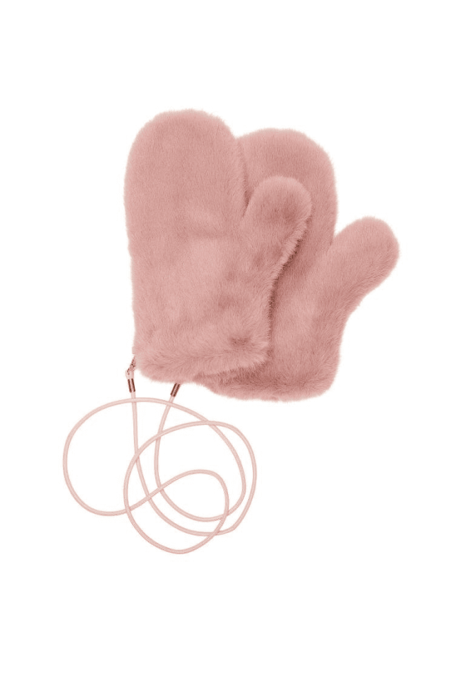 FUR GLOVES Victoria`s Secret