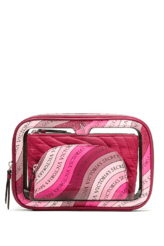 КОСМЕТИЧКА 3 IN 1 BURGUNDY LOGO Victoria`s Secret