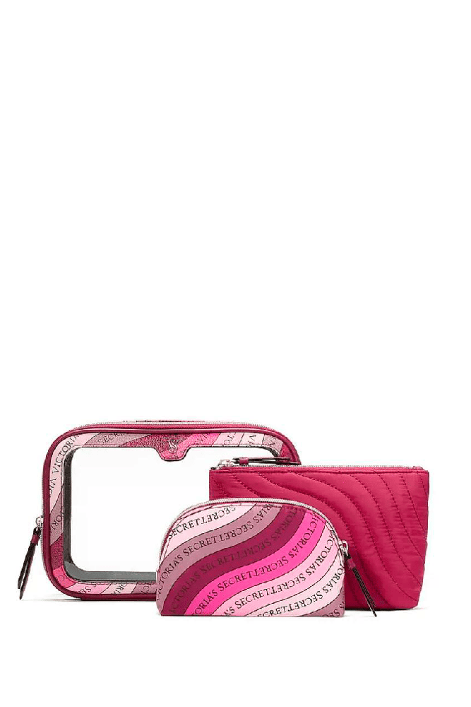 КОСМЕТИЧКА 3 IN 1 BURGUNDY LOGO Victoria`s Secret