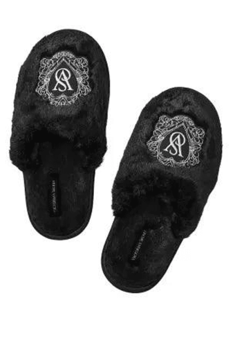 ТАПОЧКИ PLUSH BLACK EMBR Victoria`s Secret