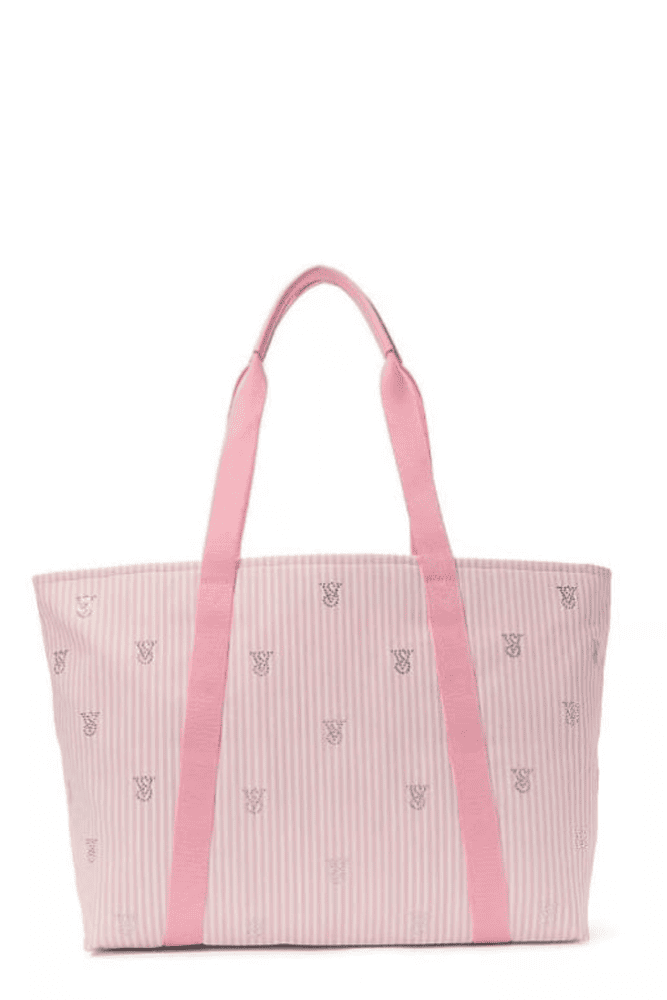 СУМКА PINK STRIPE VS EMBL Victoria`s Secret