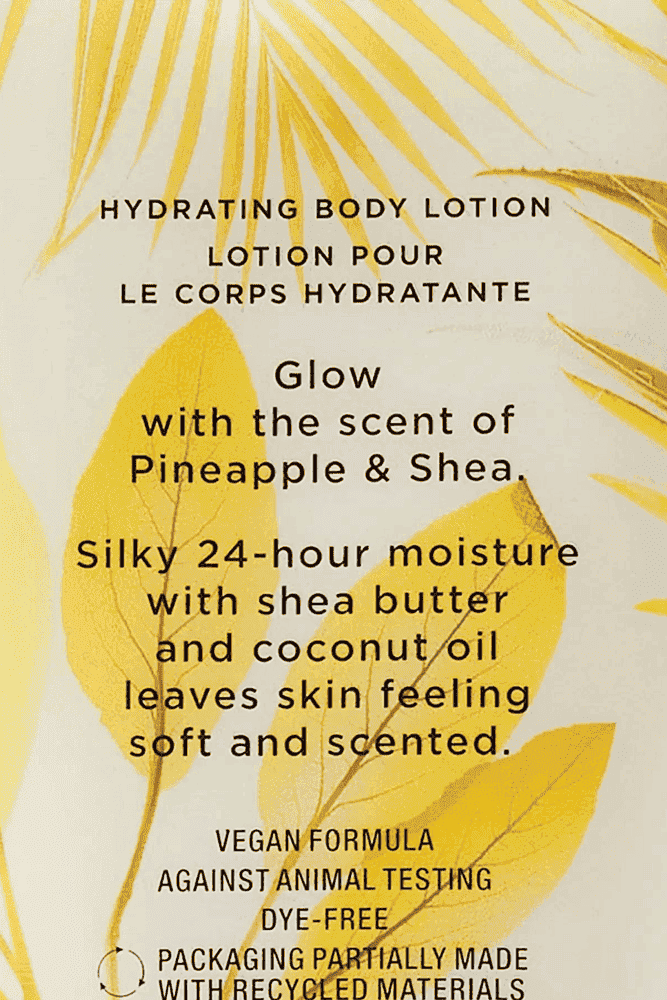 ЛОСЬЙОН NATURAL PINEAPPLE_SHEA Victoria`s Secret