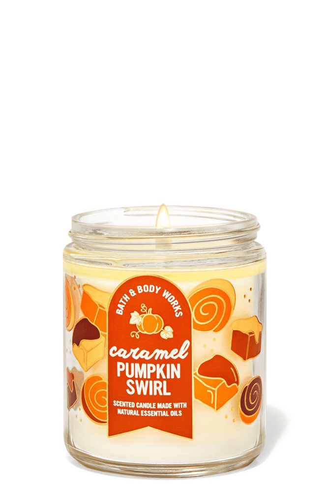 СВІЧКА CARAMEL PUMPKIN SWIRL BATH & BODY WORKS