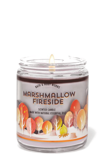 СВІЧКА NATURAL MARSHMALLOW FIRESIDE BATH & BODY WORKS