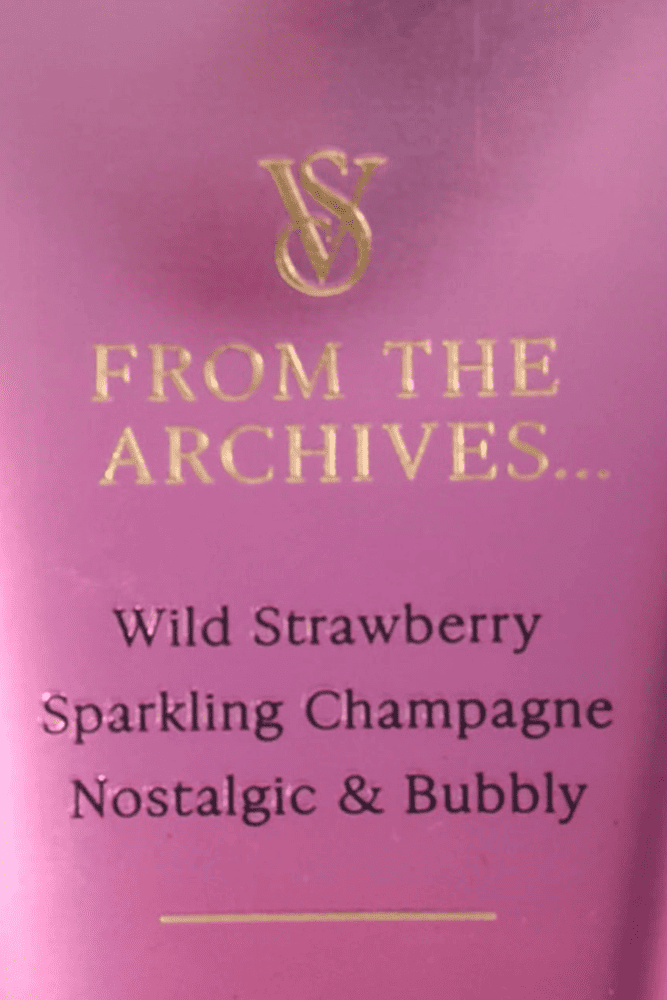ЛОСЬЙОН STRAWBERRIES & CHAMPAGNE ARCHIVES Victoria`s Secret