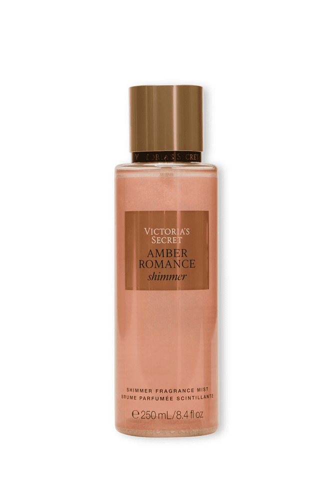 СПРЕЙ ДЛЯ ТІЛА З ШИММЕРОМ AMBER ROMANCE Victoria`s Secret