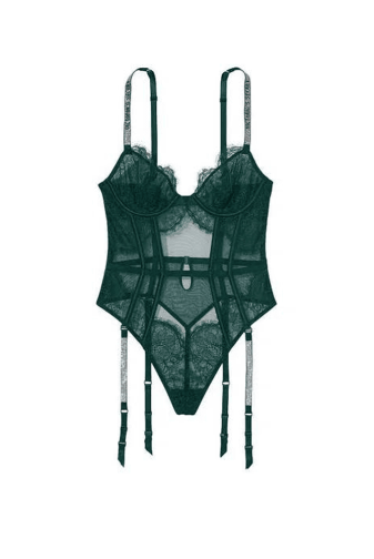 БОДІ ЗІ СТРАЗАМИ EMERALD Victoria`s Secret