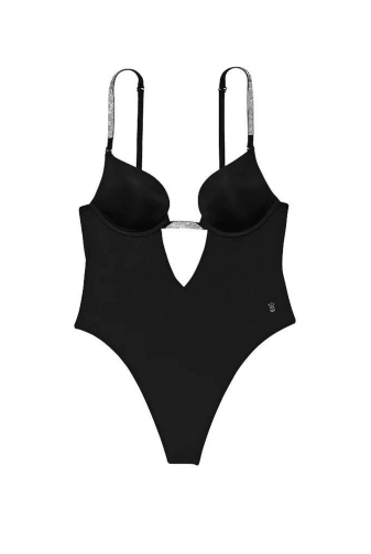 БОДІ ЗІ СТРАЗАМИ ПУШ-АП BLACK BACK Victoria`s Secret