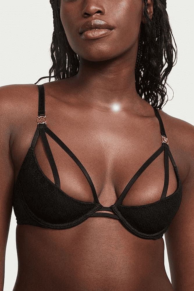 БЮСТГАЛЬТЕР ICON BLACK STRIP Victoria`s Secret