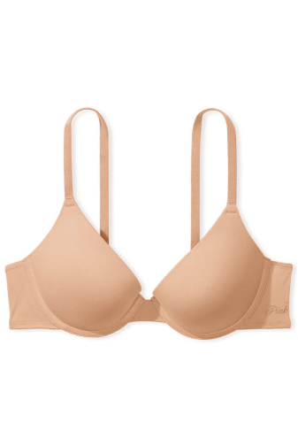 БЮСТГАЛЬТЕР PINK БЕЗ ПУШ-АП NUDE Victoria`s Secret