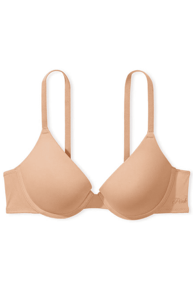 БЮСТГАЛЬТЕР PINK БЕЗ ПУШ-АП NUDE Victoria`s Secret