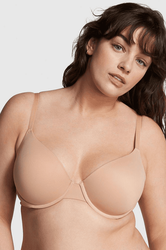 БЮСТГАЛЬТЕР PINK БЕЗ ПУШ-АП NUDE Victoria`s Secret