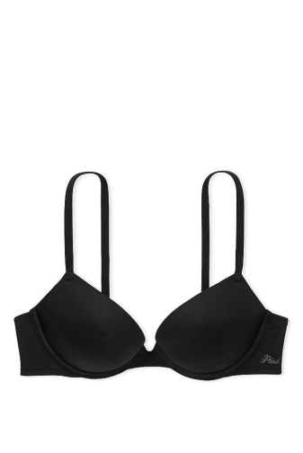 БЮСТГАЛЬТЕР PINK ПОДВІЙНИЙ ПУШ-АП BLACK Victoria`s Secret