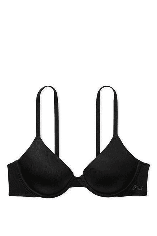 БЮСТГАЛЬТЕР PINK ПУШ-АП BLACK Victoria`s Secret