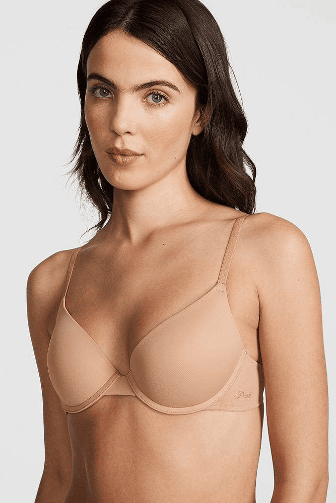 БЮСТГАЛЬТЕР PINK ПУШ-АП NUDE Victoria`s Secret
