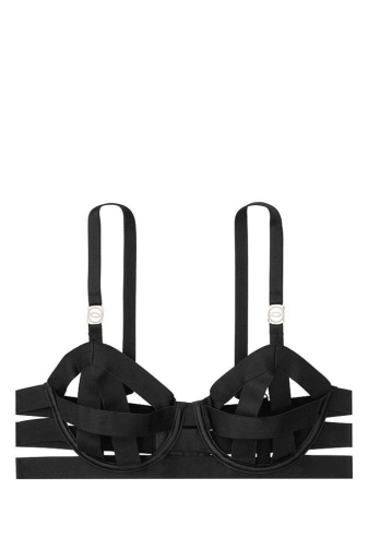БЮСТГАЛЬТЕР БАНДАЖНИЙ BLACK Victoria`s Secret