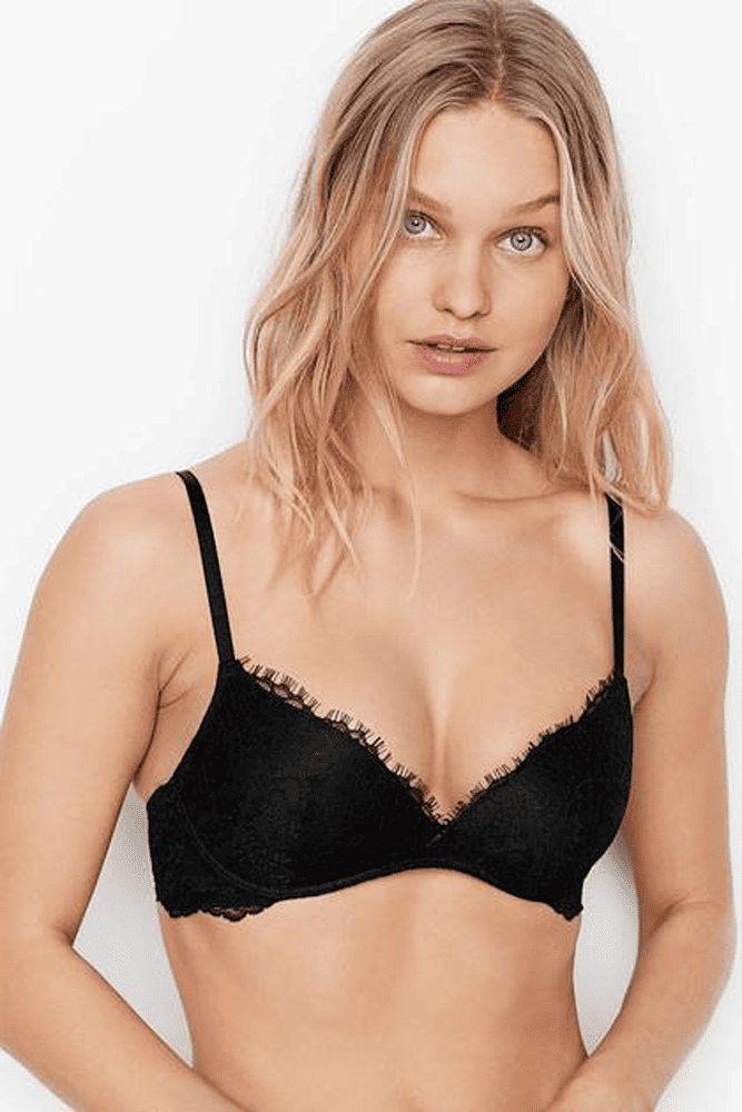 БЮСТГАЛЬТЕР БЕЗ КІСТОЧОК ANGELS BLACK Victoria`s Secret