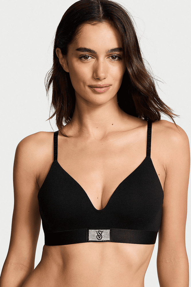 БЮСТГАЛЬТЕР БЕЗ КІСТОЧОК BLACK EMBL Victoria`s Secret