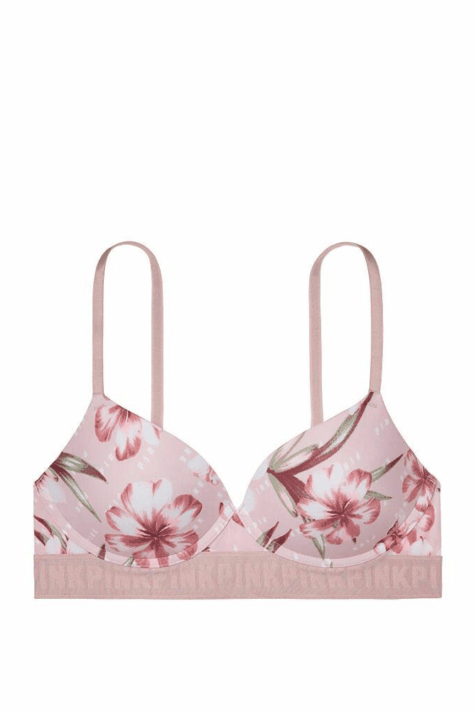 БЮСТГАЛЬТЕР БЕЗ КІСТОЧОК PINK FLORAL Victoria`s Secret