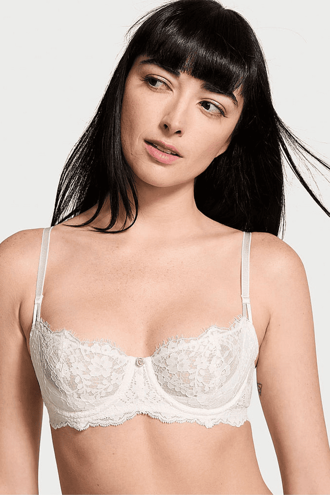 БЮСТГАЛЬТЕР БЕЗ ПУШ-АП ANGELS WHITE Victoria`s Secret