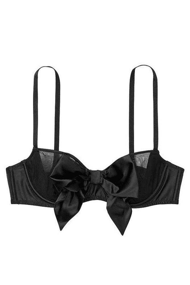 БЮСТГАЛЬТЕР БЕЗ ПУШ-АП BLACK BOW Victoria`s Secret