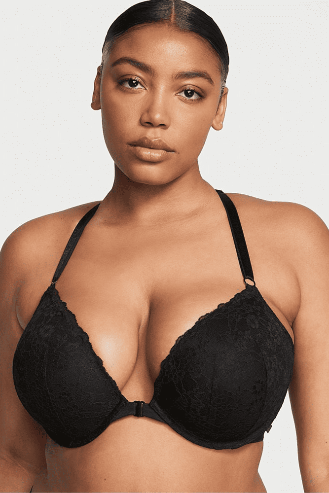 БЮСТГАЛЬТЕР БЕЗ ПУШ-АП BLACK LACE Victoria`s Secret