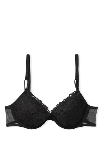БЮСТГАЛЬТЕР БЕЗ ПУШ-АП BLACK LACE Victoria`s Secret