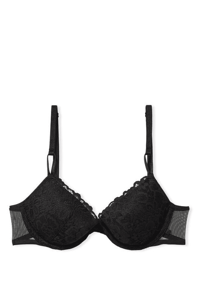 БЮСТГАЛЬТЕР БЕЗ ПУШ-АП BLACK LACE Victoria`s Secret