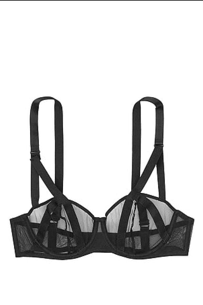 БЮСТГАЛЬТЕР БЕЗ ПУШ-АП BLACK Victoria`s Secret