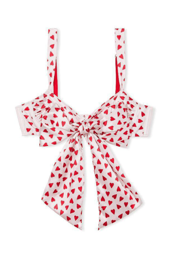БЮСТГАЛЬТЕР БЕЗ ПУШ-АП HEARTS BOW Victoria`s Secret