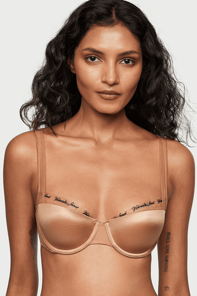 БЮСТГАЛЬТЕР БЕЗ ПУШ-АП NUDE MESH Victoria`s Secret