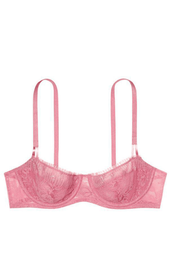 БЮСТГАЛЬТЕР БЕЗ ПУШ-АП PINK SHIMMER Victoria`s Secret