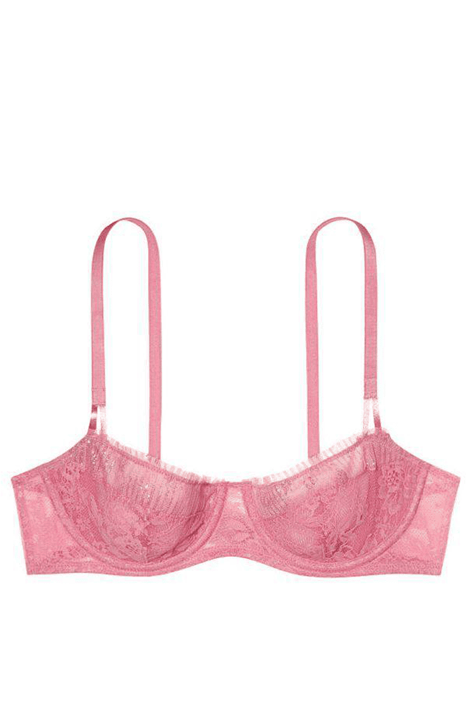 БЮСТГАЛЬТЕР БЕЗ ПУШ-АП PINK SHIMMER Victoria`s Secret