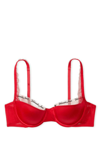 БЮСТГАЛЬТЕР БЕЗ ПУШ-АП RED MESH Victoria`s Secret