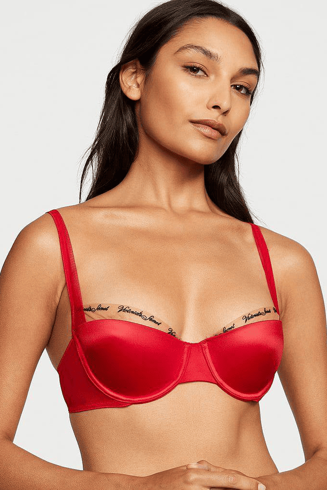 БЮСТГАЛЬТЕР БЕЗ ПУШ-АП RED MESH Victoria`s Secret