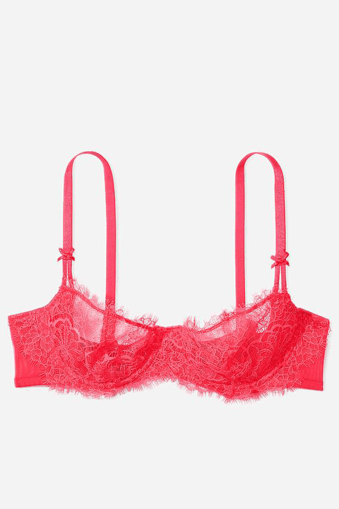 БЮСТГАЛЬТЕР БЕЗ ПУШ-АП STRAWBERRY LACE Victoria`s Secret