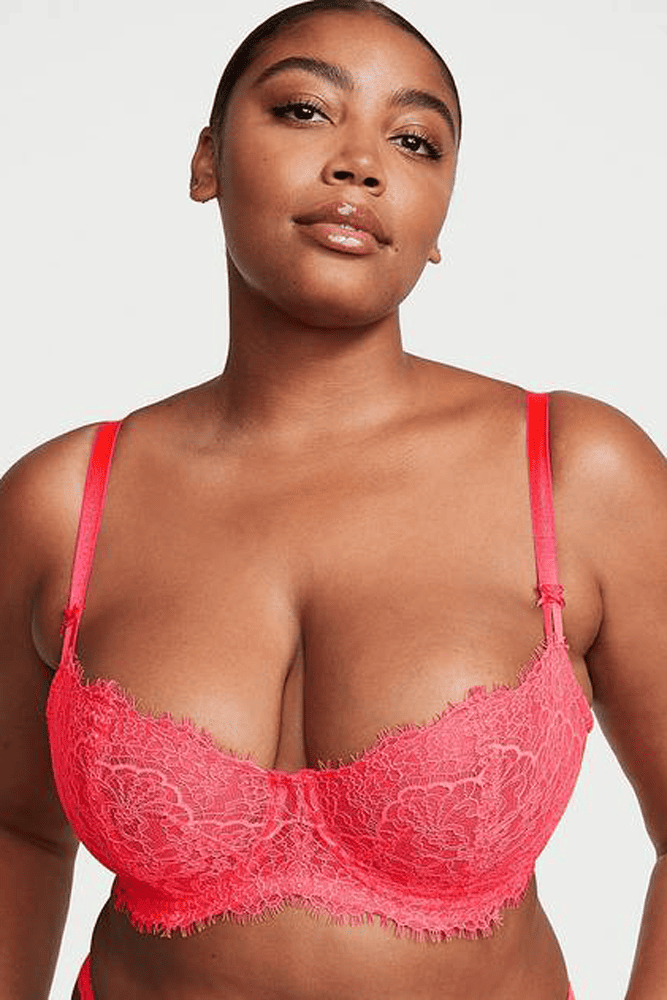 БЮСТГАЛЬТЕР БЕЗ ПУШ-АП STRAWBERRY LACE Victoria`s Secret