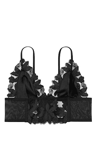 БЮСТГАЛЬТЕР БРАЛЕТ BLACK FLORAL Victoria`s Secret