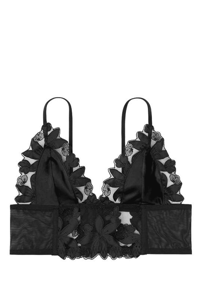 БЮСТГАЛЬТЕР БРАЛЕТ BLACK FLORAL Victoria`s Secret