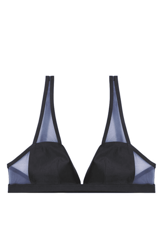 БЮСТГАЛЬТЕР БРАЛЕТ BLACK NAVY Victoria`s Secret