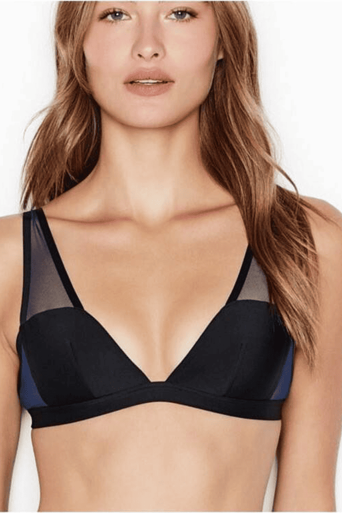 БЮСТГАЛЬТЕР БРАЛЕТ BLACK NAVY Victoria`s Secret
